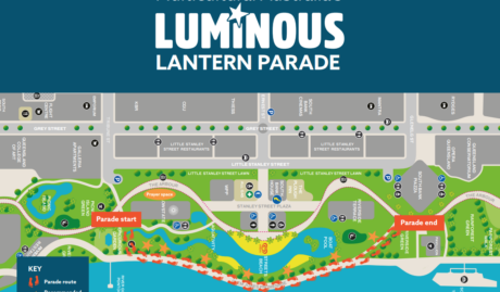 Luminous 2023 South Bank Map